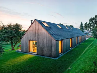 Проект дома Barn 145, 145 м²