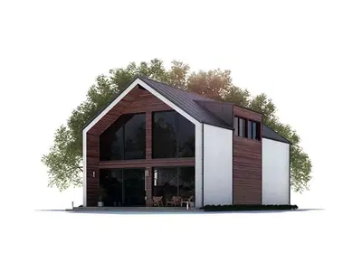 Проект дома Barn 160, 160 м²