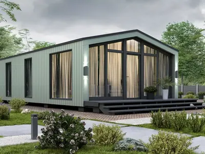 Проект дома Barn 55, 55 м²