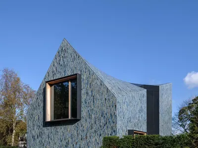 Проект дома Barn Blue Exclusive 130, 130 м²