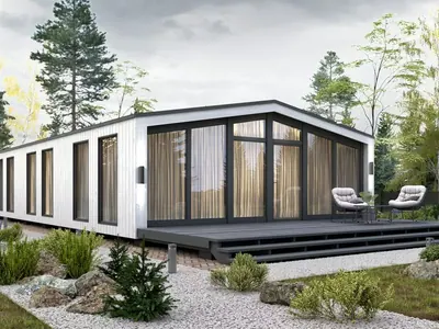 Проект дома Barn M 134, 134 м²