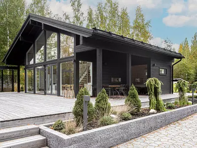 Проект дома Fachwerk Village 114, 114 м²