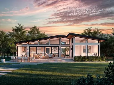 Проект дома Fachwerk Village 218, 218 м²