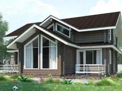 Проект дома Gray 180, 180 м²