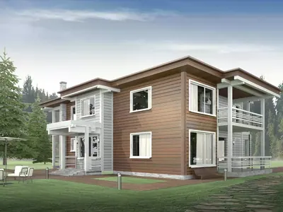 Проект дома Gray 250, 250 м²
