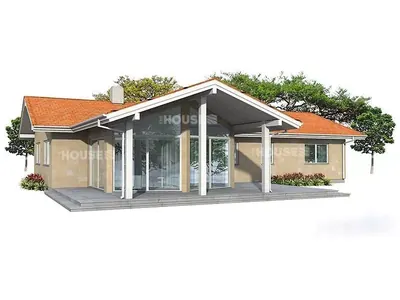 Проект дома HOLZ 143, 143 м²