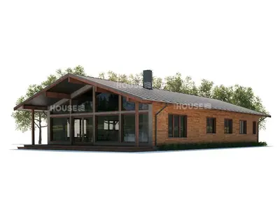 Проект дома HOLZ 160, 160 м²
