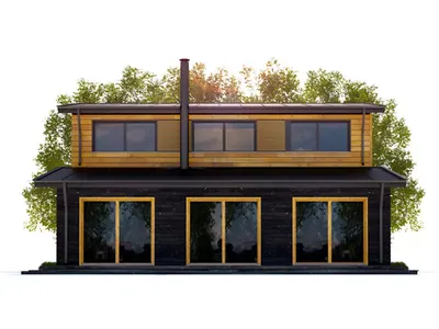 Проект дома Holz 178, 178 м²