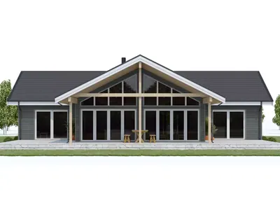 Проект дома Holz 180, 180 м²