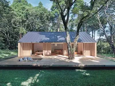 Проект дома Japan INN 87, 87 м²