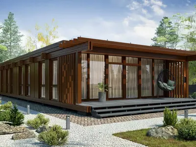 Проект дома Kub 134, 134 м²
