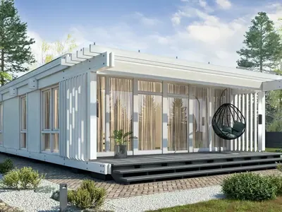 Проект дома Kub 73, 73 м²
