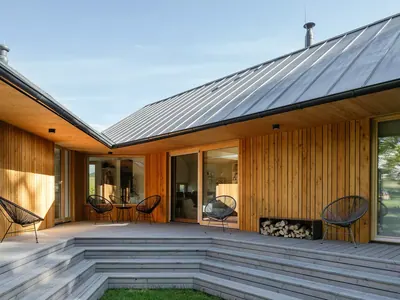 Проект дома New Barn 2 Block 180, 180 м²